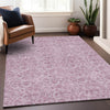 Piper Looms Mayfield Floral AMF662 Blush Machine Washable Area Rug Lifestyle Image Feature
