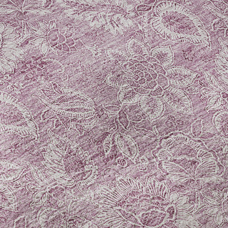 Piper Looms Mayfield Floral AMF662 Blush Machine Washable Area Rug Swatch Image