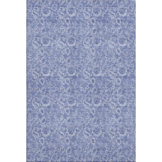 Piper Looms Mayfield Floral AMF662 Denim Machine Washable Area Rug main image