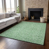 Piper Looms Mayfield Floral AMF662 Green Machine Washable Area Rug Lifestyle Image Feature