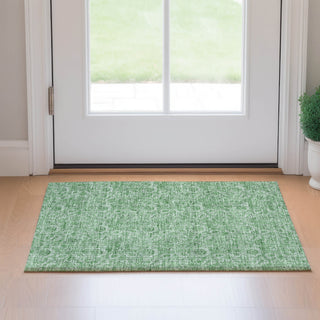 Piper Looms Mayfield Floral AMF662 Green Machine Washable Area Rug Scatter Lifestyle Image Feature