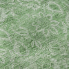 Piper Looms Mayfield Floral AMF662 Green Machine Washable Area Rug Swatch Image