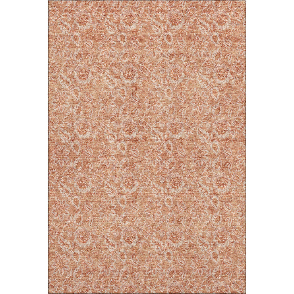 Piper Looms Mayfield Floral AMF662 Salmon Machine Washable Area Rug main image