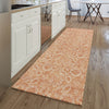 Piper Looms Mayfield Floral AMF662 Salmon Machine Washable Area Rug Runner Lifestyle Image Feature