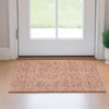 Piper Looms Mayfield Floral AMF662 Salmon Machine Washable Area Rug Scatter Lifestyle Image Feature