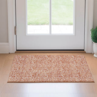Piper Looms Mayfield Floral AMF662 Salmon Machine Washable Area Rug Scatter Lifestyle Image Feature