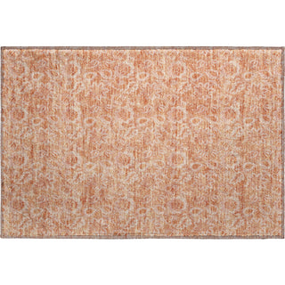 Piper Looms Mayfield Floral AMF662 Salmon Machine Washable Area Rug Scatter Main Image
