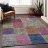 Piper Looms Mayfield Patchwork AMF663 Copper Machine Washable Area Rug Lifestyle Image Feature