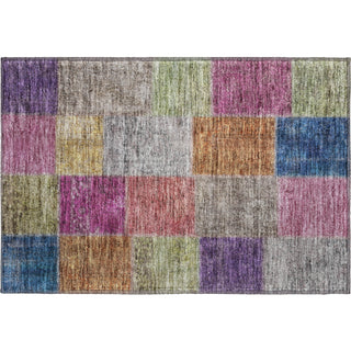 Piper Looms Mayfield Patchwork AMF663 Copper Machine Washable Area Rug Scatter Main Image
