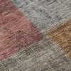 Piper Looms Mayfield Patchwork AMF663 Copper Machine Washable Area Rug Swatch Image