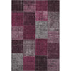 Piper Looms Mayfield Patchwork AMF663 Merlot Machine Washable Area Rug main image