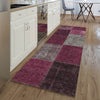Piper Looms Mayfield Patchwork AMF663 Merlot Machine Washable Area Rug Runner Lifestyle Image Feature