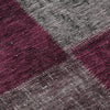 Piper Looms Mayfield Patchwork AMF663 Merlot Machine Washable Area Rug Swatch Image