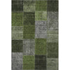 Piper Looms Mayfield Patchwork AMF663 Olive Machine Washable Area Rug main image