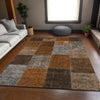 Piper Looms Mayfield Patchwork AMF663 Paprika Machine Washable Area Rug Lifestyle Image Feature