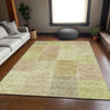 Piper Looms Mayfield Patchwork AMF664 Aloe Machine Washable Area Rug Lifestyle Image Feature