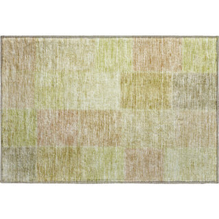 Piper Looms Mayfield Patchwork AMF664 Aloe Machine Washable Area Rug Scatter Main Image