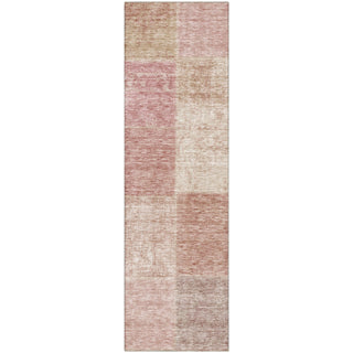 Piper Looms Mayfield Patchwork AMF664 Blush Machine Washable Area Rug Runner Main Image