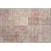 Piper Looms Mayfield Patchwork AMF664 Blush Machine Washable Area Rug Scatter Main Image