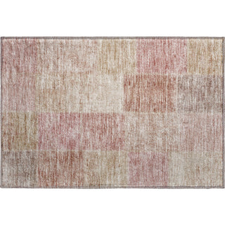 Piper Looms Mayfield Patchwork AMF664 Blush Machine Washable Area Rug Scatter Main Image