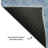 Piper Looms Mayfield Patchwork AMF664 Denim Machine Washable Area Rug Backing Image