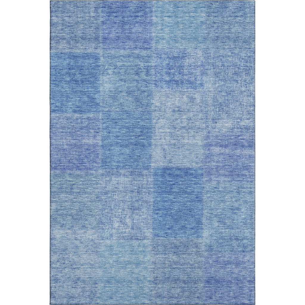 Piper Looms Mayfield Patchwork AMF664 Denim Machine Washable Area Rug main image