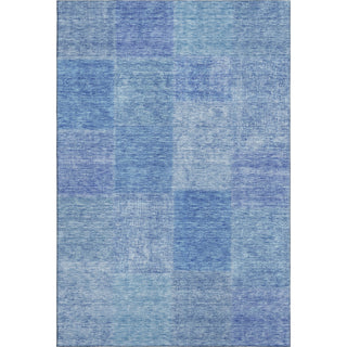 Piper Looms Mayfield Patchwork AMF664 Denim Machine Washable Area Rug main image
