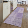 Piper Looms Mayfield Patchwork AMF664 Lavender Machine Washable Area Rug Runner Lifestyle Image Feature