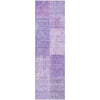 Piper Looms Mayfield Patchwork AMF664 Lavender Machine Washable Area Rug Runner Main Image