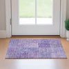 Piper Looms Mayfield Patchwork AMF664 Lavender Machine Washable Area Rug Scatter Lifestyle Image Feature
