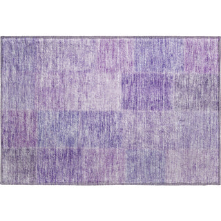 Piper Looms Mayfield Patchwork AMF664 Lavender Machine Washable Area Rug Scatter Main Image