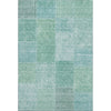 Piper Looms Mayfield Patchwork AMF664 Teal Machine Washable Area Rug main image