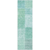 Piper Looms Mayfield Patchwork AMF664 Teal Machine Washable Area Rug Runner Main Image
