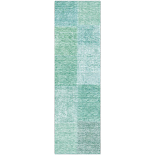 Piper Looms Mayfield Patchwork AMF664 Teal Machine Washable Area Rug Runner Main Image