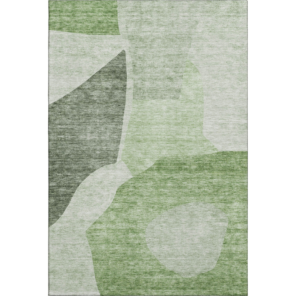 Piper Looms Mayfield Abstract AMF665 Aloe Machine Washable Area Rug main image