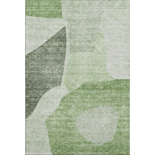 Piper Looms Mayfield Abstract AMF665 Aloe Machine Washable Area Rug main image
