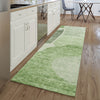 Piper Looms Mayfield Abstract AMF665 Aloe Machine Washable Area Rug Runner Lifestyle Image Feature