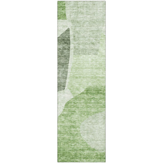 Piper Looms Mayfield Abstract AMF665 Aloe Machine Washable Area Rug Runner Main Image