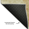 Piper Looms Mayfield Abstract AMF665 Beige Machine Washable Area Rug Backing Image