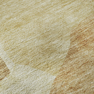 Piper Looms Mayfield Abstract AMF665 Beige Machine Washable Area Rug Swatch Image