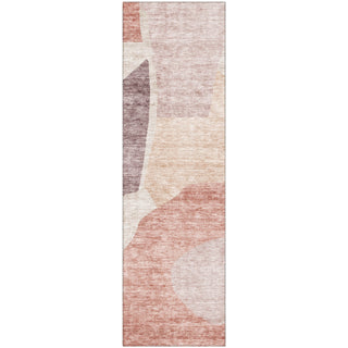 Piper Looms Mayfield Abstract AMF665 Blush Machine Washable Area Rug Runner Main Image