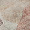 Piper Looms Mayfield Abstract AMF665 Blush Machine Washable Area Rug Swatch Image