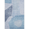 Piper Looms Mayfield Abstract AMF665 Denim Machine Washable Area Rug main image