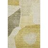 Piper Looms Mayfield Abstract AMF665 Gold Machine Washable Area Rug main image