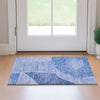Piper Looms Mayfield Abstract AMF665 Navy Machine Washable Area Rug Scatter Lifestyle Image Feature