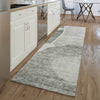 Piper Looms Mayfield Abstract AMF665 Silver Machine Washable Area Rug Runner Lifestyle Image Feature