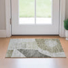 Piper Looms Mayfield Abstract AMF665 Taupe Machine Washable Area Rug Scatter Lifestyle Image Feature