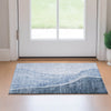 Piper Looms Mayfield Abstract AMF667 Blue Machine Washable Area Rug Scatter Lifestyle Image Feature
