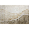 Piper Looms Mayfield Abstract AMF667 Brown Machine Washable Area Rug Scatter Main Image