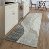 Piper Looms Mayfield Abstract AMF667 Gray Machine Washable Area Rug Runner Lifestyle Image Feature